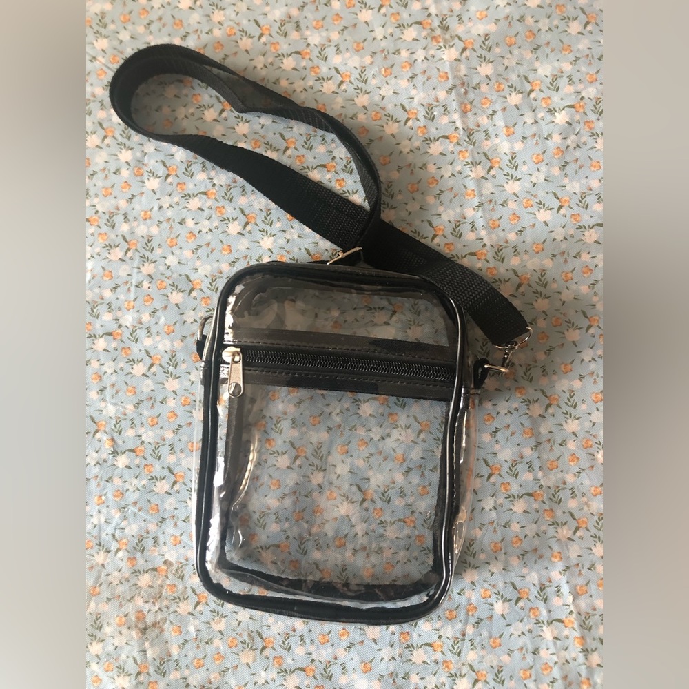 Clear stadium approved mini crossbody